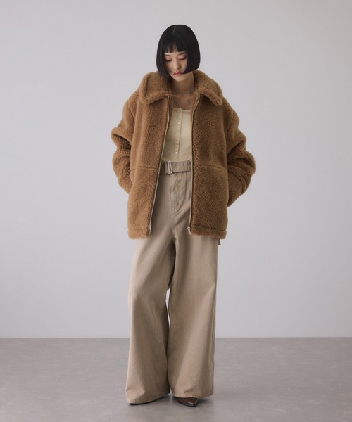 スウィッチングボアブルゾン（ブルゾン）｜ADAM ET ROPE