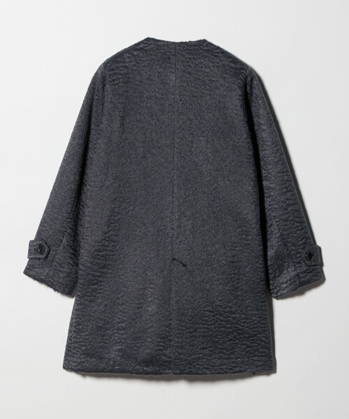 A DAY IN THE LIFE UNITED ARROWS(アデイインザライフユナイテッドアローズ)の「カールメルトン ノーカラー トレンチコート <A DAY IN THE LIFE>(トレンチコート・レディース・ダークグレー/モカ/ライトグレー・FREE)」の12枚目の写真