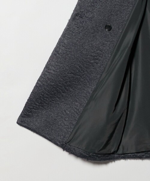 A DAY IN THE LIFE UNITED ARROWS(アデイインザライフユナイテッドアローズ)の「カールメルトン ノーカラー トレンチコート <A DAY IN THE LIFE>(トレンチコート・レディース・ダークグレー/モカ/ライトグレー・FREE)」の18枚目の写真