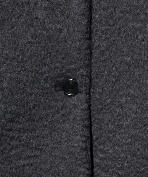 A DAY IN THE LIFE UNITED ARROWS(アデイインザライフユナイテッドアローズ)の「カールメルトン ノーカラー トレンチコート <A DAY IN THE LIFE>(トレンチコート・レディース・ダークグレー/モカ/ライトグレー・FREE)」の19枚目の写真