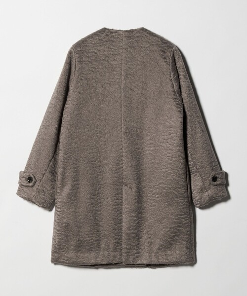 A DAY IN THE LIFE UNITED ARROWS(アデイインザライフユナイテッドアローズ)の「カールメルトン ノーカラー トレンチコート <A DAY IN THE LIFE>(トレンチコート・レディース・ダークグレー/モカ/ライトグレー・FREE)」の20枚目の写真