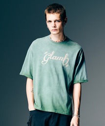 glamb | Spin Logo Fade T-Shirt / スピンロゴフェイドTシャツ(Tシャツ/カットソー)