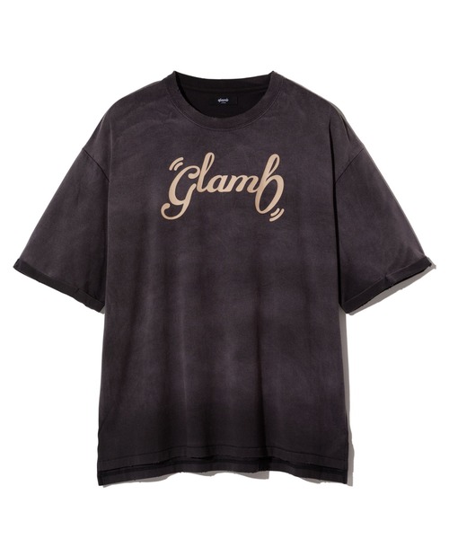 glamb（グラム）の「Spin Logo Fade T-Shirt / スピンロゴフェイドTシャツ（Tシャツ/カットソー・メンズ・グリーン/レッド/ブラック・S/M/L）」の4枚目の写真