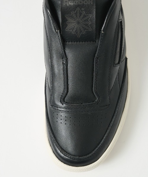 WHITE MOUNTAINEERING（ホワイトマウンテニアリング）の「【White Mountaineering / ホワイトマウンテニアリング】WM×Reebok CLUB C 85 VINTAGE SLIP-ON（スニーカー・メンズ・ブラック・28.5/26.5/27.5）」の4枚目の写真