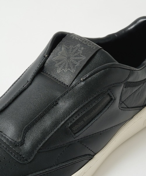 WHITE MOUNTAINEERING（ホワイトマウンテニアリング）の「【White Mountaineering / ホワイトマウンテニアリング】WM×Reebok CLUB C 85 VINTAGE SLIP-ON（スニーカー・メンズ・ブラック・28.5/26.5/27.5）」の13枚目の写真