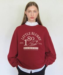 LITTLE BLURRY SWEATSHIRT (RED)