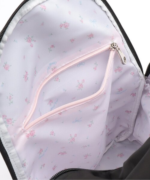 新品タグ付　メゾピアノママ フリルリボン マザーズリュック 大容量20L ピンク メゾピアノママ】フリルリボン マザーズリュック容量約20L（バック