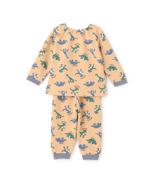 petit main(プティマイン)の「BOYSキルティングパジャマ(セットアップ・キッズ・アイボリー/エメラルド/ベージュ・80cm/110cm/100cm/90cm/120cm/130cm)」の8枚目の写真