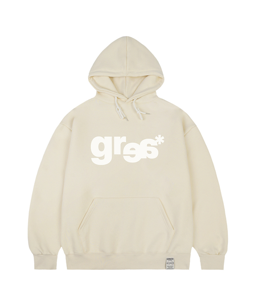 GRAVER（グレーバー）の「[ユニセックス]GRAE-S WIDE フードパーカー_5カラー（パーカー・レディース・ブラック/アイボリー/ライトグレー/ブラウン/ネイビー・SMALL/MEDIUM/LARGE）」の2枚目の写真