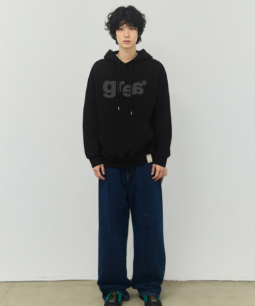 GRAVER（グレーバー）の「[ユニセックス]GRAE-S WIDE フードパーカー_5カラー（パーカー・レディース・ブラック/アイボリー/ライトグレー/ブラウン/ネイビー・SMALL/MEDIUM/LARGE）」の12枚目の写真