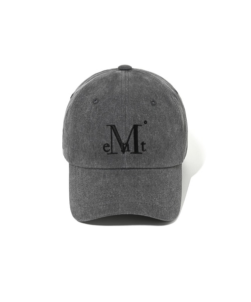 MUCENT(ムセント)の「シグネチャーボールキャップ(ダインググレーデニム)(キャップ・レディース・グレー系・FREE)」の1枚目の写真