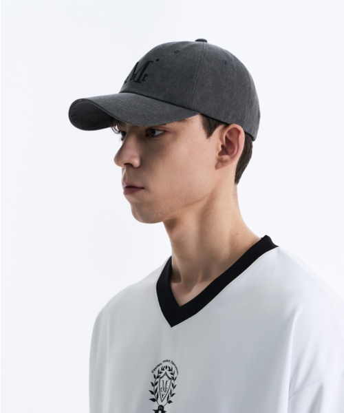 MUCENT(ムセント)の「シグネチャーボールキャップ(ダインググレーデニム)(キャップ・レディース・グレー系・FREE)」の21枚目の写真