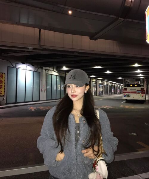 MUCENT(ムセント)の「シグネチャーボールキャップ(ダインググレーデニム)(キャップ・レディース・グレー系・FREE)」の3枚目の写真