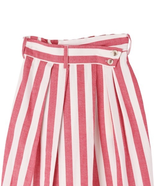 marjour(マージュール)の「STRIPED WRAP WIDE PANTS(その他パンツ・レディース・レッド・M)」の19枚目の写真