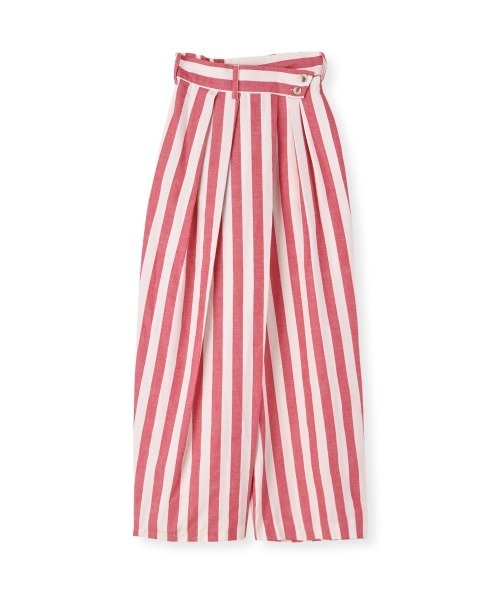 marjour(マージュール)の「STRIPED WRAP WIDE PANTS(その他パンツ・レディース・レッド・M)」の21枚目の写真