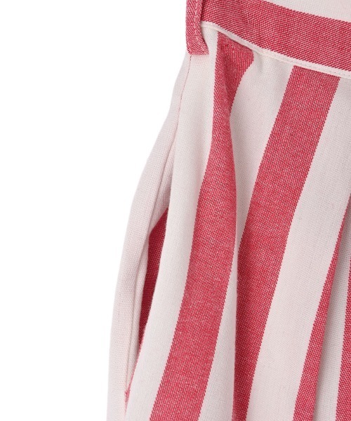 marjour(マージュール)の「STRIPED WRAP WIDE PANTS(その他パンツ・レディース・レッド・M)」の15枚目の写真