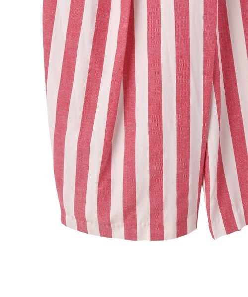 marjour(マージュール)の「STRIPED WRAP WIDE PANTS(その他パンツ・レディース・レッド・M)」の12枚目の写真
