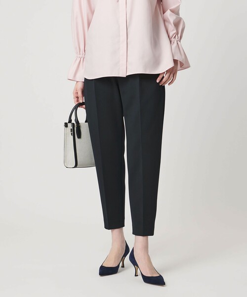 SPONGY タック テーパードパンツ（スラックス）｜UNITED ARROWS