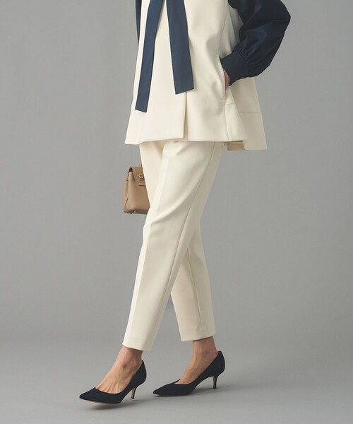 SPONGY タック テーパードパンツ（スラックス）｜UNITED ARROWS