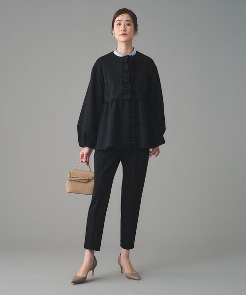 SPONGY タック テーパードパンツ（スラックス）｜UNITED ARROWS