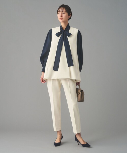 SPONGY タック テーパードパンツ（スラックス）｜UNITED ARROWS