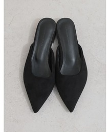 Re:EDIT（リエディ）の「ポインテッドトゥローヒールミュール（パンプス）」