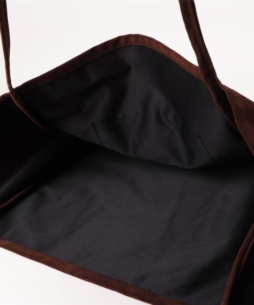 TONE SELECT GOODS(トーンセレクトグッズ)の「Liaa/スエード 大容量 トートバッグ A18721(トートバッグ・レディース・ブラウン/ダークブラウン/ブラック・FREE)」の12枚目の写真