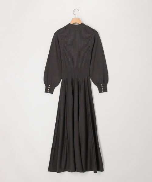 MICO COULIER（ミコクリエ）の「ランダムリブワンピース（ワンピース・レディース・ダークネイビー/ライトグレー/チャコールグレー・38）」の19枚目の写真