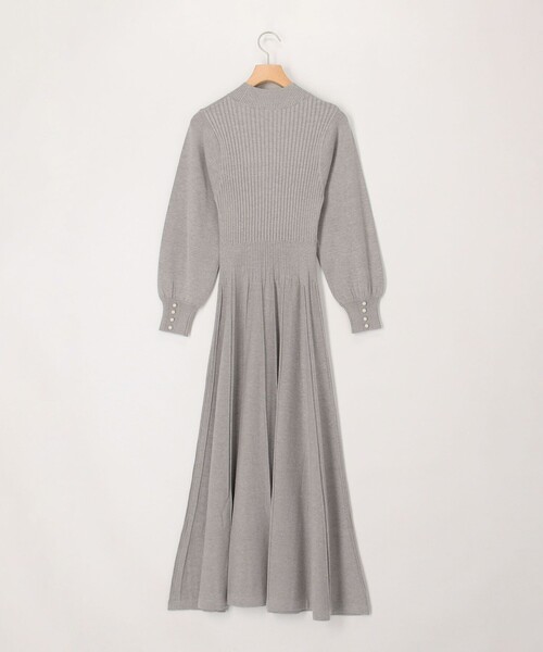 MICO COULIER（ミコクリエ）の「ランダムリブワンピース（ワンピース・レディース・ダークネイビー/ライトグレー/チャコールグレー・38）」の20枚目の写真