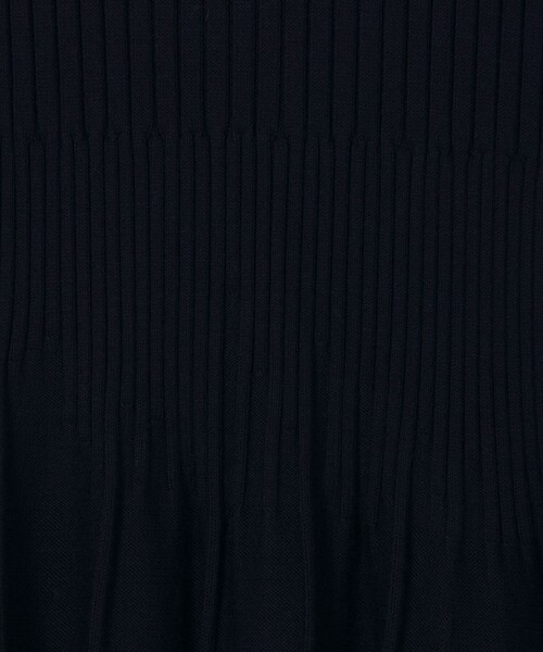 MICO COULIER（ミコクリエ）の「ランダムリブワンピース（ワンピース・レディース・ダークネイビー/ライトグレー/チャコールグレー・38）」の21枚目の写真