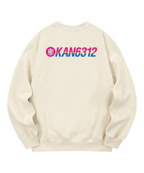 KAN6312(カン6312)の「KMC0075 カンソフト 裏起毛 スウェット - クリーム(スウェット・メンズ・その他・MEDIUM/LARGE/X-LARGE)」の1枚目の写真