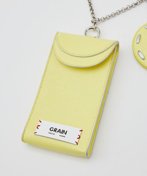 GRAIN(グレイン)の「【GRAIN/グレイン】ヴィンテージマルチセットチェーンショルダーバッグ(ショルダーバッグ・レディース・ブラウン/レッド/イエロー・FREE)」の15枚目の写真