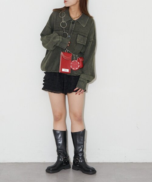 GRAIN(グレイン)の「【GRAIN/グレイン】ヴィンテージマルチセットチェーンショルダーバッグ(ショルダーバッグ・レディース・ブラウン/レッド/イエロー・FREE)」の7枚目の写真