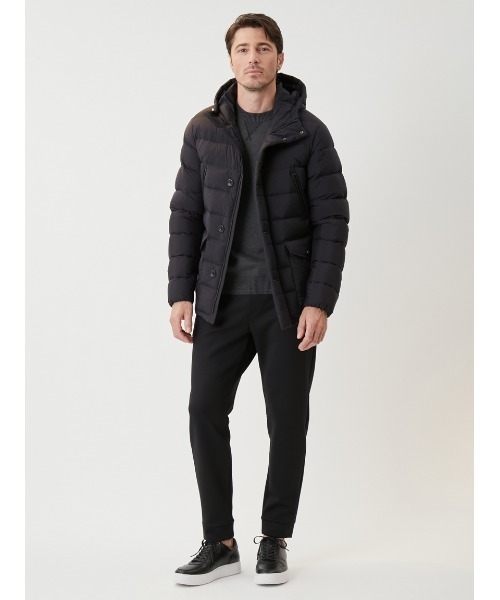 AOURE(アウール)の「ストレッチダウン(ダウンジャケット/コート・メンズ・ブラック/アイボリー・SMALL/MEDIUM/LARGE/X-LARGE)」の20枚目の写真