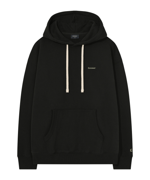 COVERNAT(カバーナット)の「スモールロゴ起毛フードパーカー ブラック(パーカー・レディース・その他・SMALL/MEDIUM/LARGE/X-LARGE/X-SMALL/XX-LARGE)」の1枚目の写真