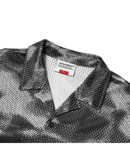 EXTRAORDINARY(エクストラオーディナリー)の「EYES MESH SHIRTS OFF WHITE(シャツ/ブラウス・メンズ・その他・LARGE/X-LARGE/MEDIUM)」の4枚目の写真