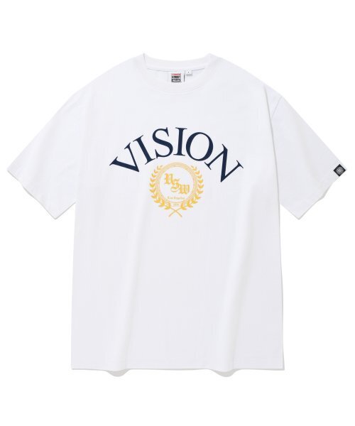 VISION STREET WEAR(ヴィジョンストリートウェア)の「VSW Arch Emblem T-Shirts White(Tシャツ/カットソー・レディース・その他・LARGE/MEDIUM/SMALL)」の1枚目の写真