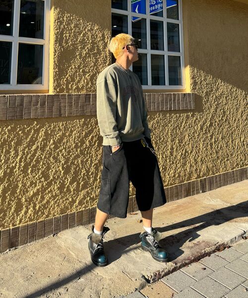 suade（スエード）の「CARPENTER DENIM SHORTS [BLACK]（その他パンツ・レディース・その他・MEDIUM/SMALL/LARGE）」の8枚目の写真