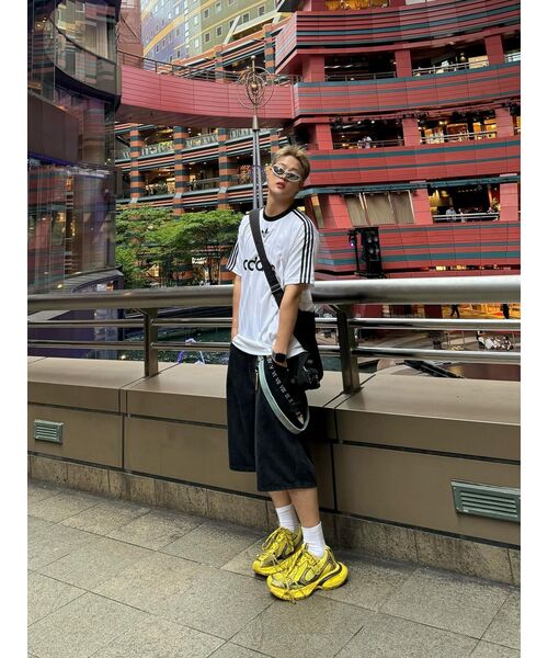 suade（スエード）の「CARPENTER DENIM SHORTS [BLACK]（その他パンツ・レディース・その他・MEDIUM/SMALL/LARGE）」の4枚目の写真