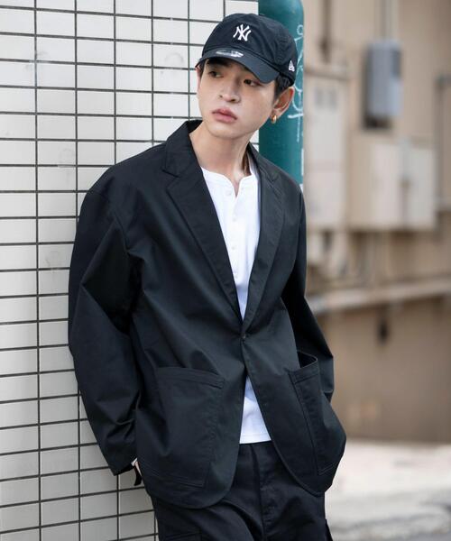 RED KAP(レッドキャップ)の「∴WEGO/別注RED KAPテーラードジャケット(テーラードジャケット・メンズ・ベージュ/ブラック・MEDIUM/LARGE)」の4枚目の写真