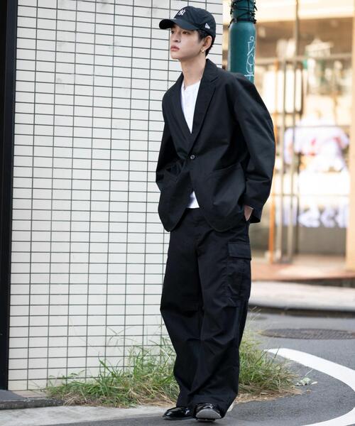 RED KAP(レッドキャップ)の「∴WEGO/別注RED KAPテーラードジャケット(テーラードジャケット・メンズ・ベージュ/ブラック・MEDIUM/LARGE)」の8枚目の写真