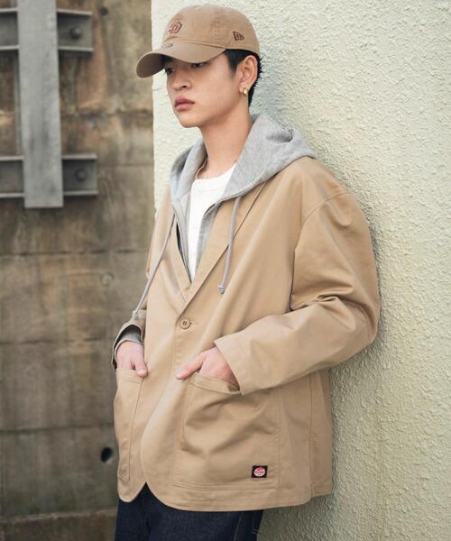 RED KAP(レッドキャップ)の「∴WEGO/別注RED KAPテーラードジャケット(テーラードジャケット・メンズ・ベージュ/ブラック・MEDIUM/LARGE)」の13枚目の写真