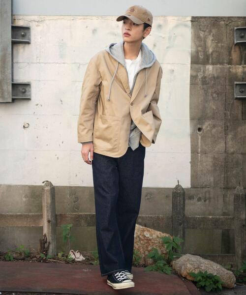 RED KAP(レッドキャップ)の「∴WEGO/別注RED KAPテーラードジャケット(テーラードジャケット・メンズ・ベージュ/ブラック・MEDIUM/LARGE)」の15枚目の写真