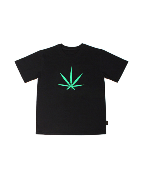 Chubasco(チュバスコ)の「M17102 M. T-shirt. Big Weed Black(Tシャツ/カットソー・レディース・その他・SMALL/MEDIUM)」の1枚目の写真