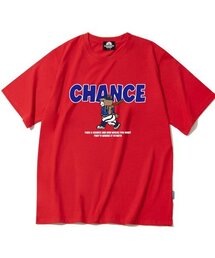 BASEBALL BAEAR GRAPHIC Tシャツ - レッド
