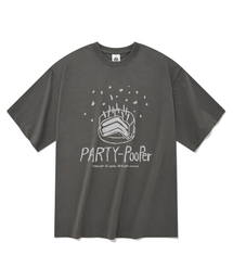 パーティプファー半袖Tシャツグレー