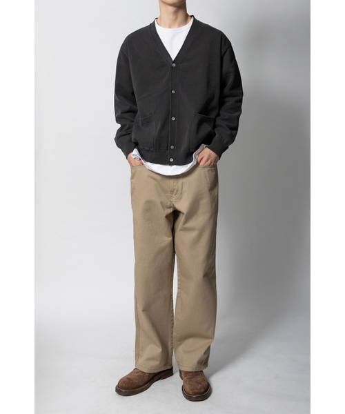 HORLISUN(ホーリーサン)の「Eliot Garment Dyeing Knit Cardigan Charcoal(カーディガン/ボレロ・レディース・その他・MEDIUM/LARGE)」の4枚目の写真
