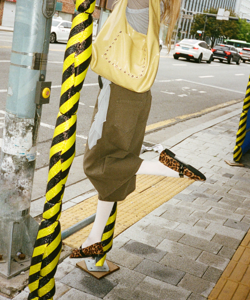 KHIHO（キホ）の「BUCKLE STRAP BALLERINA FLAT / LEOPARD（バレエシューズ・レディース・その他・23.5cm/24cm/24.5cm/25cm/23cm）」の12枚目の写真