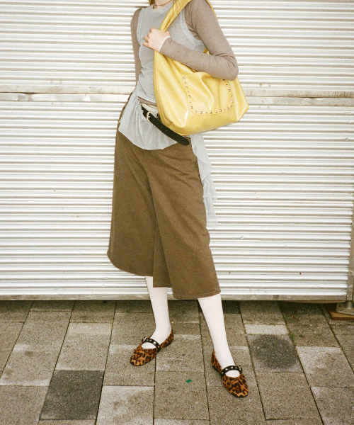 KHIHO（キホ）の「BUCKLE STRAP BALLERINA FLAT / LEOPARD（バレエシューズ・レディース・その他・23.5cm/24cm/24.5cm/25cm/23cm）」の10枚目の写真