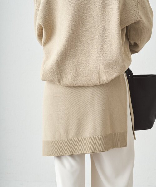 LOUNGEDRESS（ラウンジドレス）の「《セットアイテム》【JAPAN MADE】マルチウェイ肩掛けニット（ストール/ショール・レディース・ピンク/ベージュ/オフホワイト・FREE）」の10枚目の写真